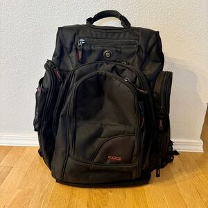 CODi Black Laptop Backpack Travel Bag